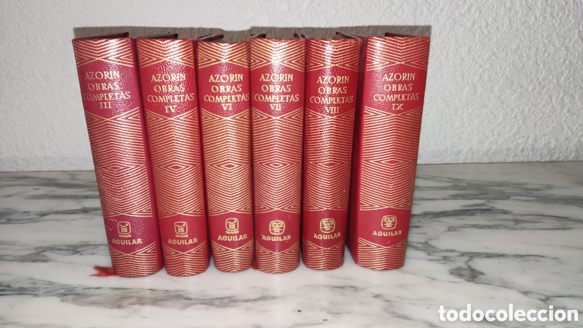 Libros de segunda mano: OBRAS COMPLETAS DE AZORIN - 6 TOMOS - - Foto 1