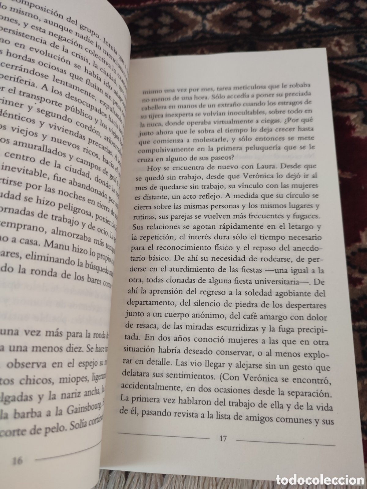 Libros de segunda mano: El juego de Mancha Eduardo Levy Yeyati - Foto 3