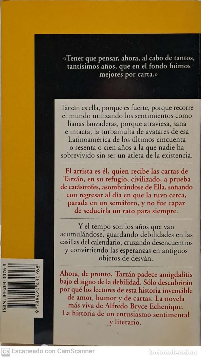 Libros de segunda mano: La amigdalitis de Tarz&aacute;n - Alfredo bryce Echenique - Foto 2