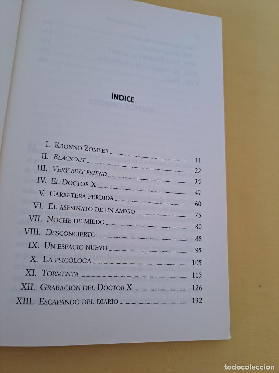 Libros de segunda mano: KRONNO ZOMBER - Z4EVER - MARTINEZ ROCA 2017 - Foto 3