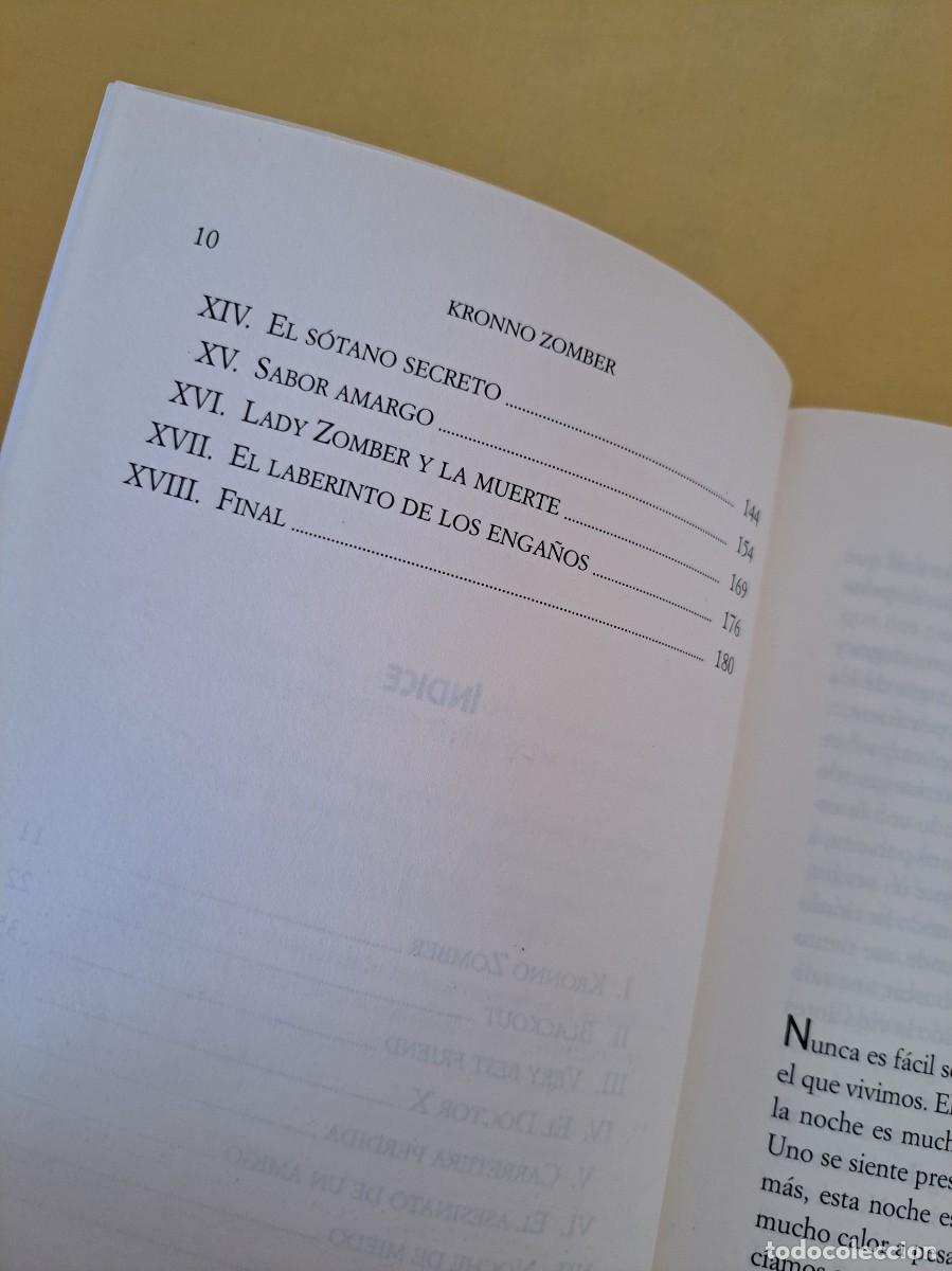 Libros de segunda mano: KRONNO ZOMBER - Z4EVER - MARTINEZ ROCA 2017 - Foto 4