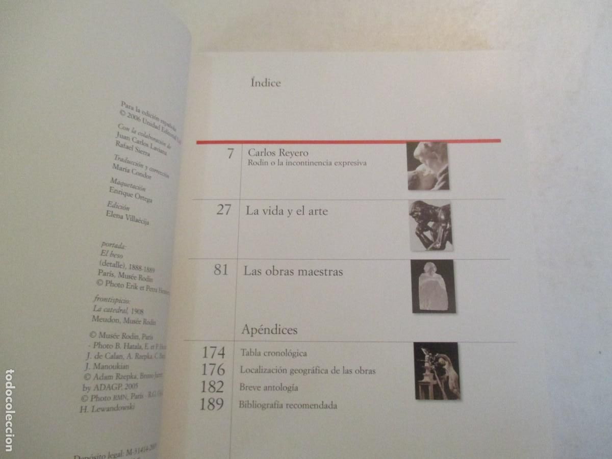 Libros de segunda mano: CARLOS REYERO Rodin W33556 - Foto 2