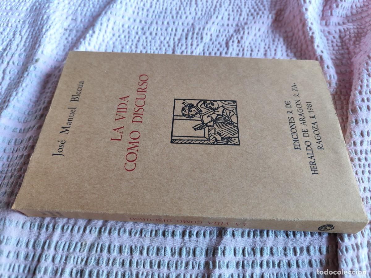 Libros de segunda mano: LA VIDA COMO DISCURSO / JOSE MANUEL BLECUA / EVA 253 - Foto 1