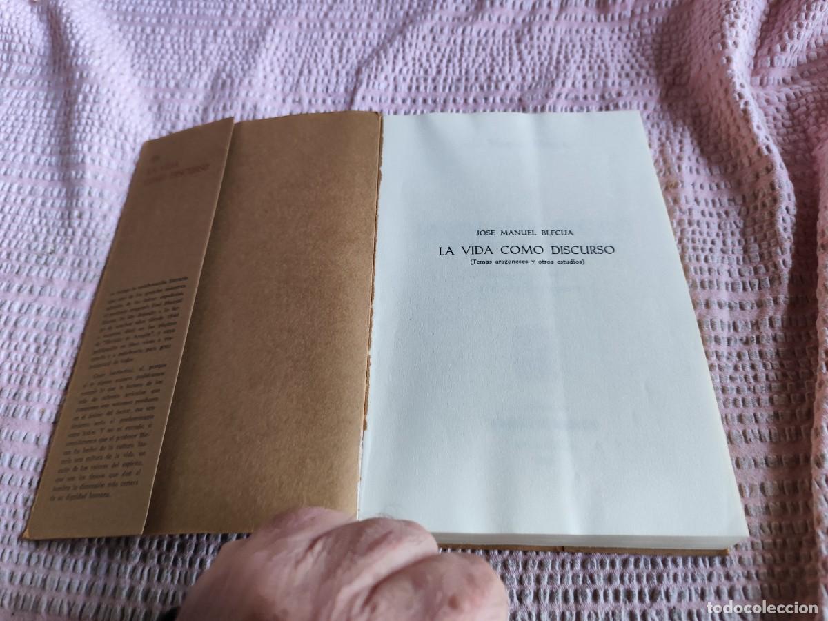 Libros de segunda mano: LA VIDA COMO DISCURSO / JOSE MANUEL BLECUA / EVA 253 - Foto 5