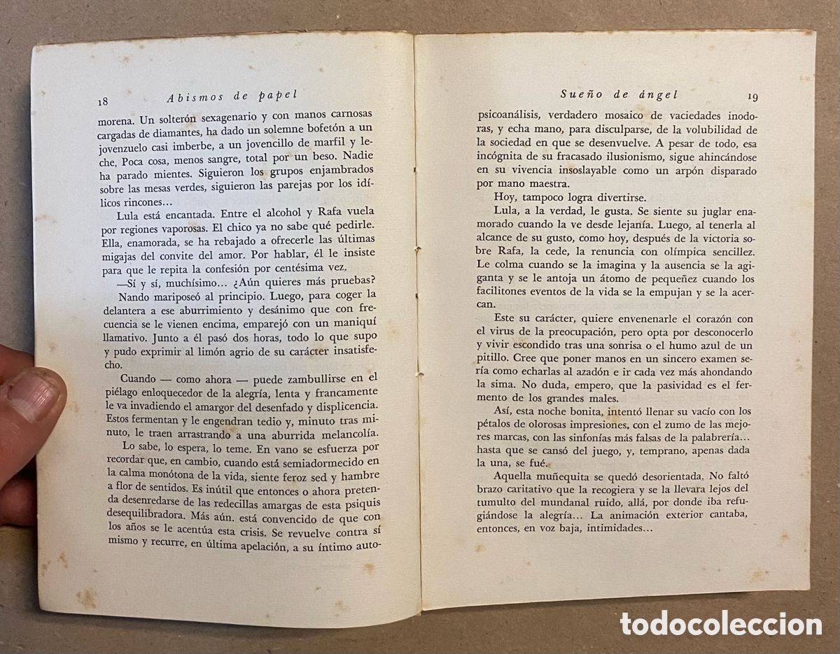Libros de segunda mano: ABISMOS DE PAPEL. JACOBO ARIMA. EDICIONES ELER 2000. - Foto 3