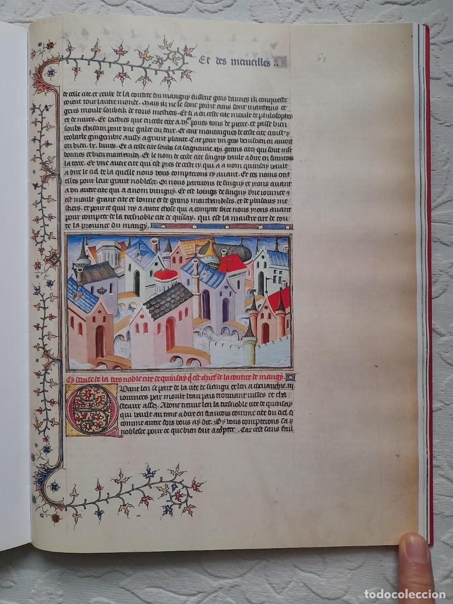 Libros de segunda mano: Libro de las Maravillas de Marco Polo ( Ms. fr. 2810 ) - Foto 3