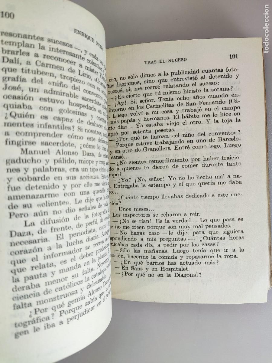 Libros de segunda mano: TRAS EL SUCESO / ENRIQUE RUBIO / 1&ordf;ed. 1956. PLANETA - Foto 6