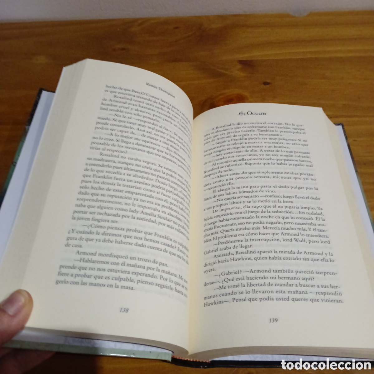 Libros de segunda mano: El oculto. Ronda Thompson - Foto 4