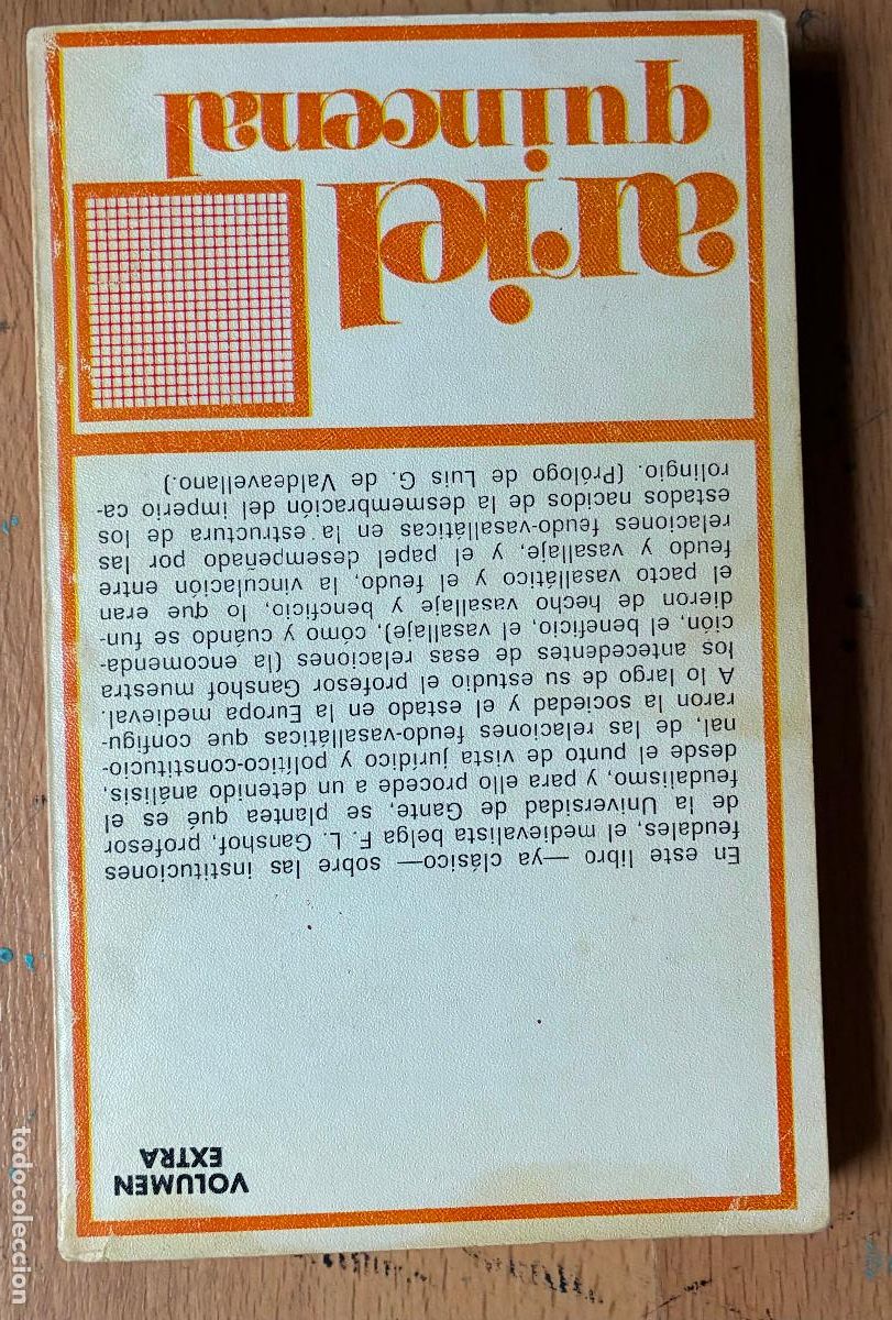 Libros de segunda mano: EL FEUDALISMO, FL Ganshof LEER - Foto 5