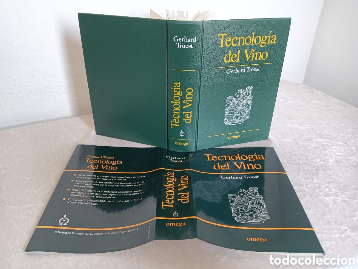 Libros de segunda mano: TECNOLOG&Iacute;A DEL VINO , GERHARD TROOST - Foto 2