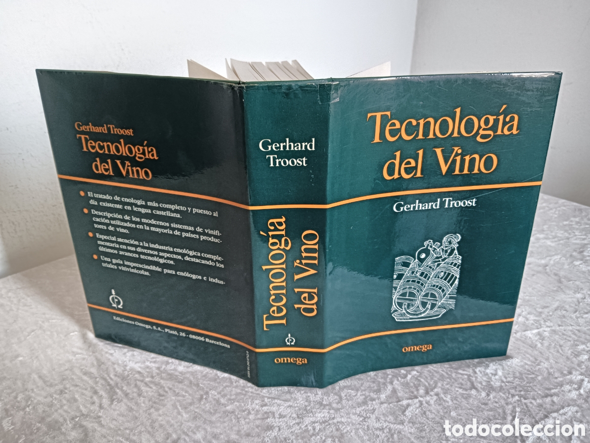 Libros de segunda mano: TECNOLOG&Iacute;A DEL VINO , GERHARD TROOST - Foto 1