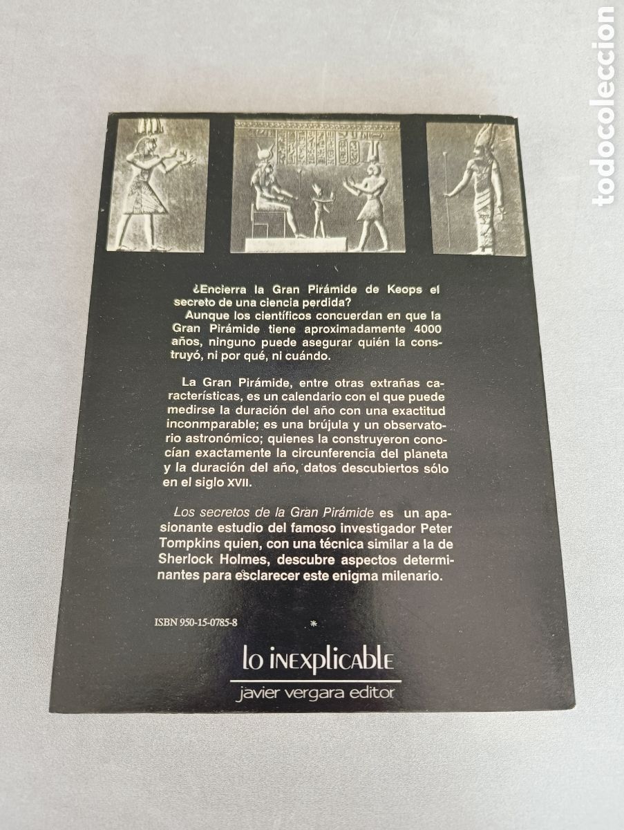 Libros de segunda mano: Secretos de la Gran Pir&aacute;mide. Peter Tompkins. - Foto 3