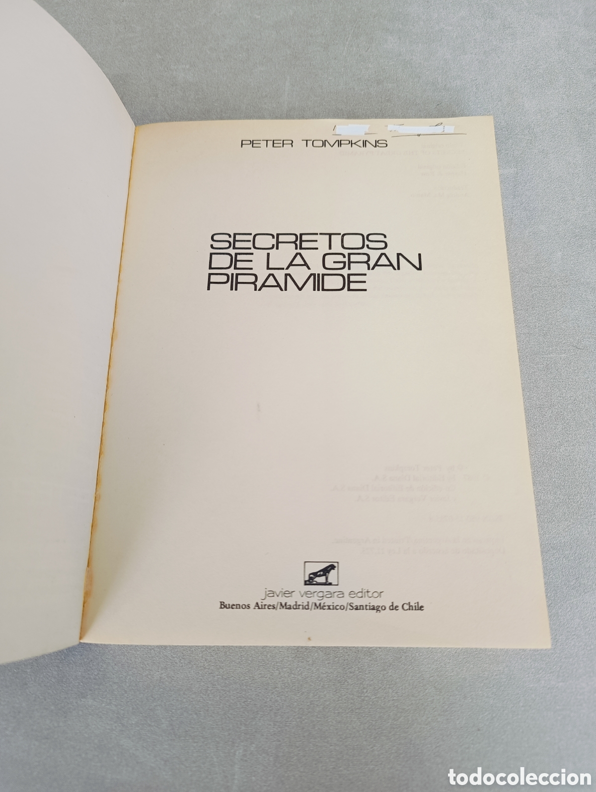 Libros de segunda mano: Secretos de la Gran Pir&aacute;mide. Peter Tompkins. - Foto 4
