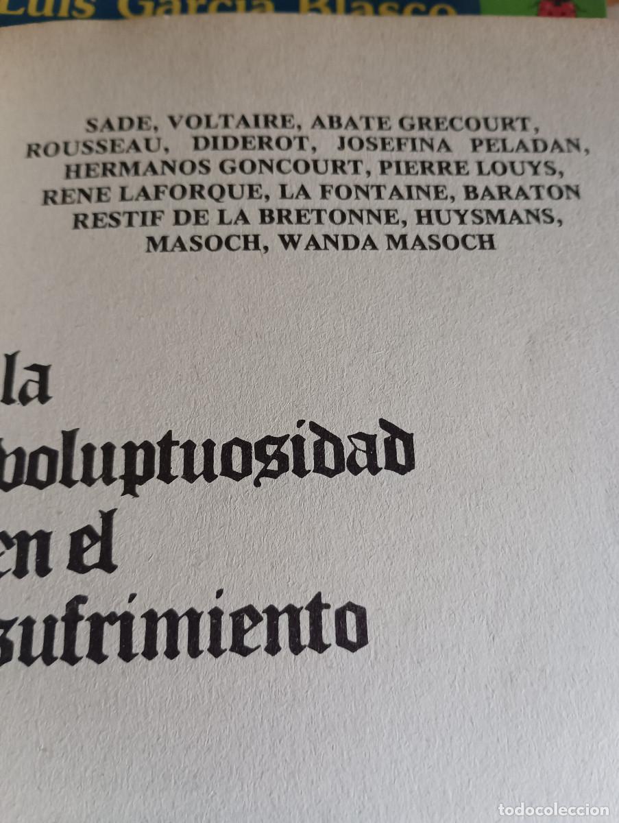 Libros de segunda mano: La voluptuosidad en el sufrimiento VVAA - Foto 2