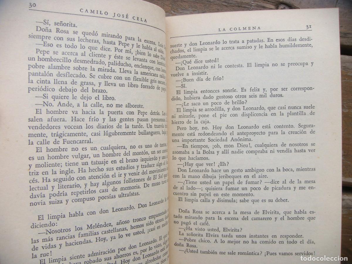 Libros de segunda mano: Camilo Jos&eacute; Cela: LA COLMENA. Primera edicion - Foto 4
