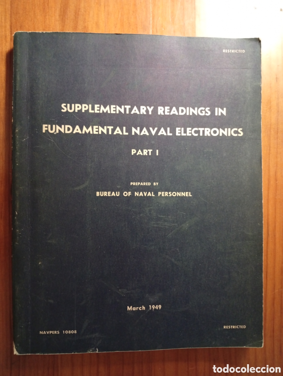 Libros de segunda mano: Supplementary readings in fundamental naval electronics - Foto 1