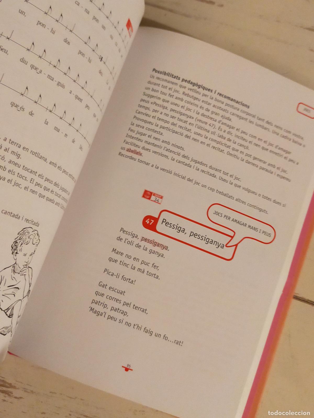 Libros de segunda mano: Recull de moixaines, jocs i can&ccedil;ons per a infants - SIN CD - CATALA - Foto 5