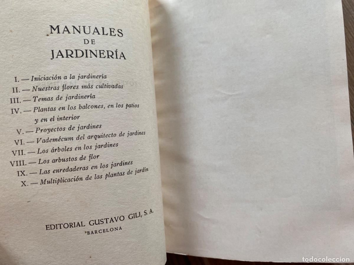 Libros de segunda mano: CLARAS&Oacute;, Noel - PROYECTOS DE JARDINES - Ilustrado - Foto 6