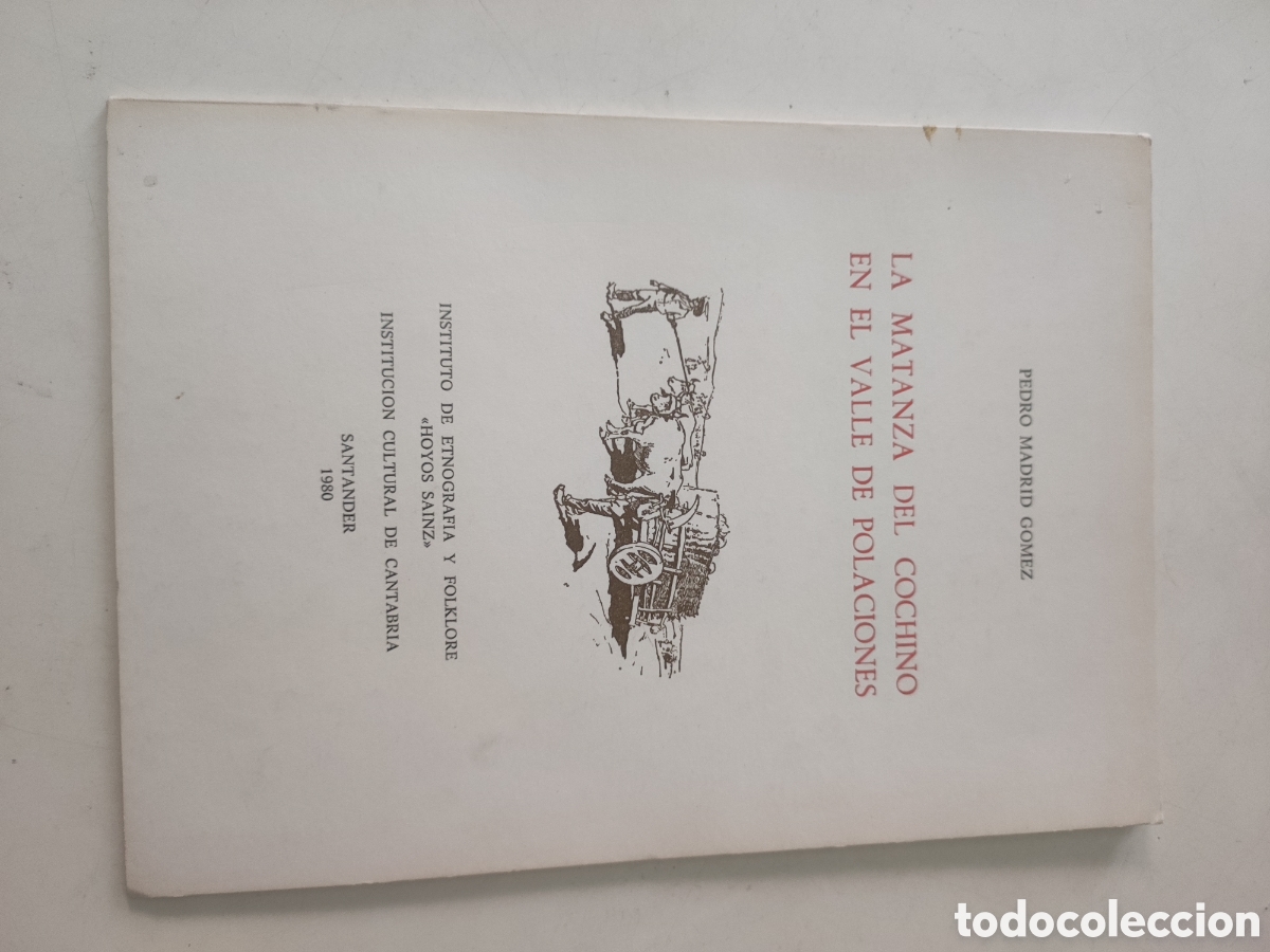 Libros de segunda mano: La matanza del cochino en el Valle de Poblaciones - Foto 1