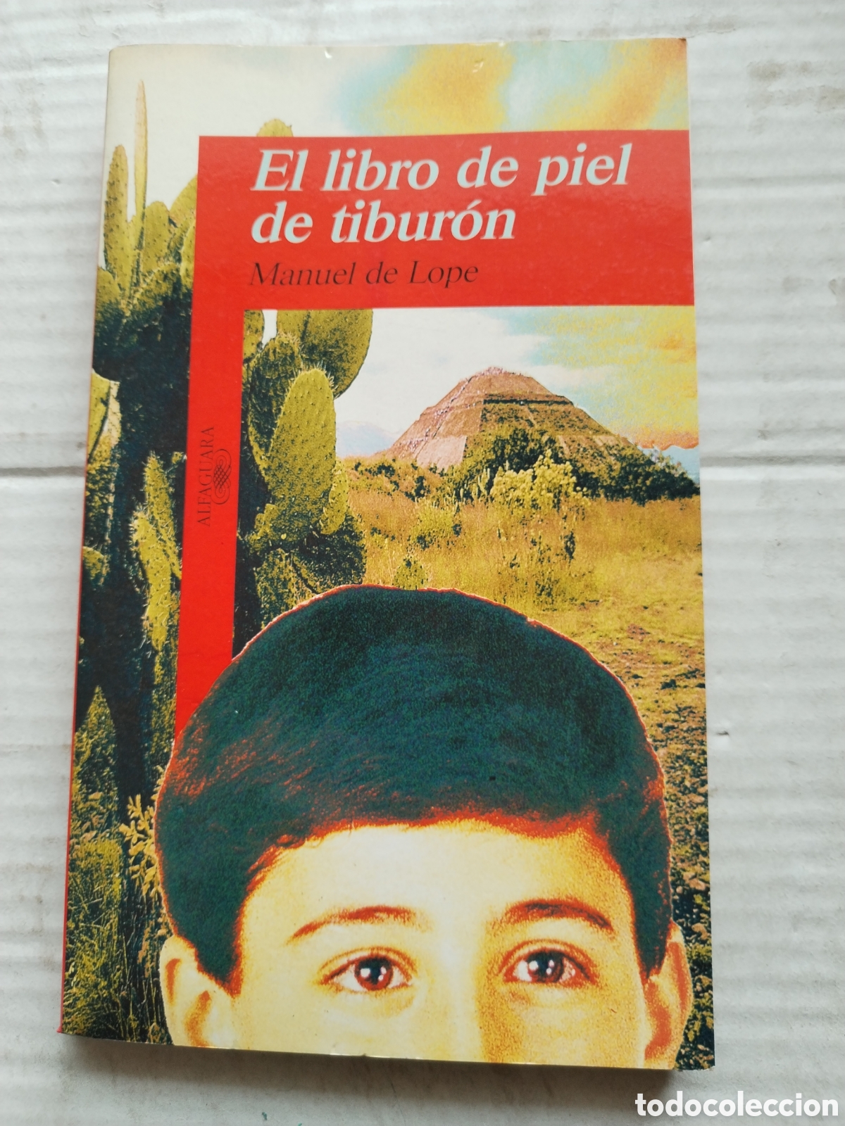 Libros de segunda mano: EL LIBRO DE PIEL DE TIBURON/MANUEL DE LOPE - Foto 1