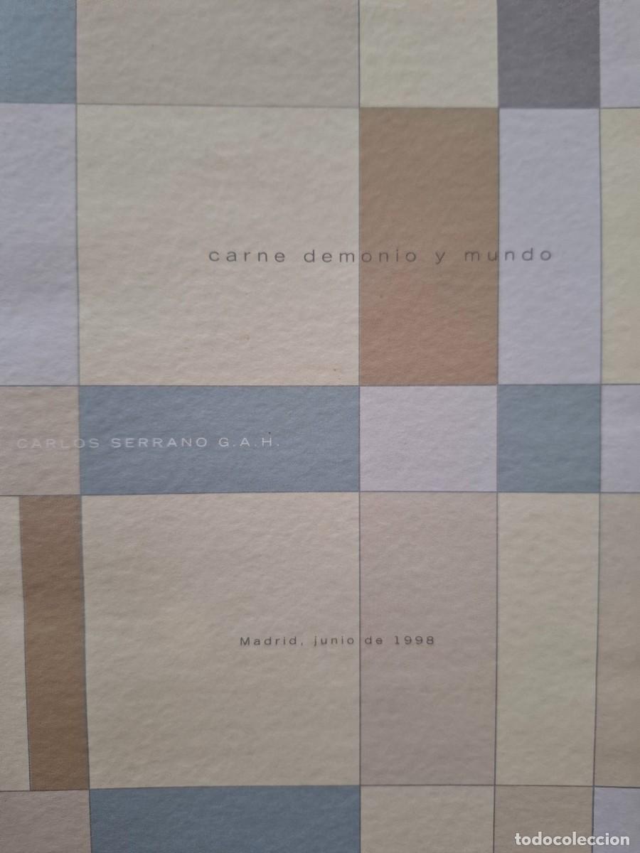 Libros de segunda mano: Carne demonio y mundo Carlos Serrano - Foto 1