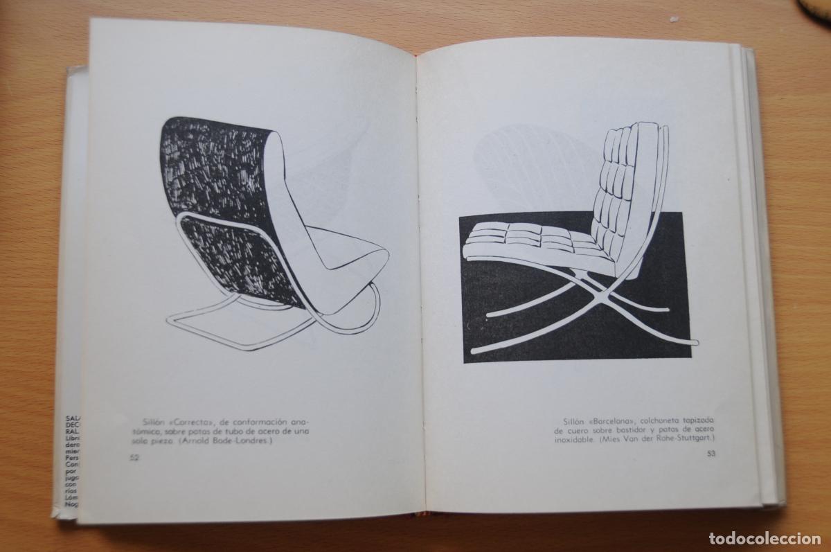 Libros de segunda mano: SALAS DE ESTAR. EDICIONES CEAC 1959. Juan de la Cusa - Foto 5