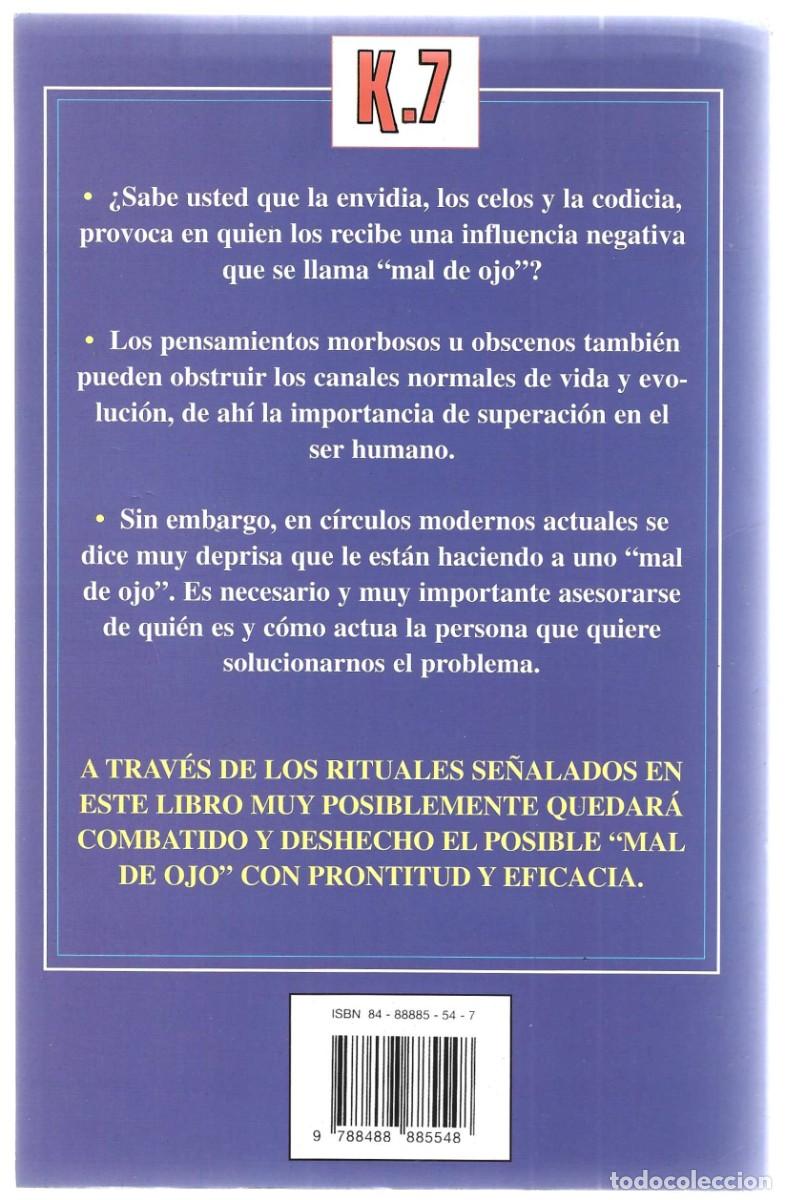 Libros de segunda mano: C&Oacute;MO COMBATIR EL &uml;MAL DE OJO&uml; MITXEL MOHN - Foto 2