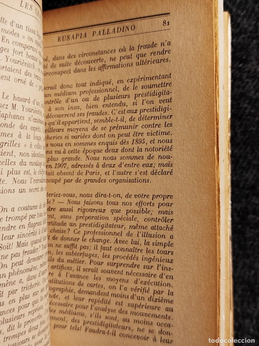 Libros de segunda mano: 1957. Les grands mediums. Robert Amadou. - Foto 7