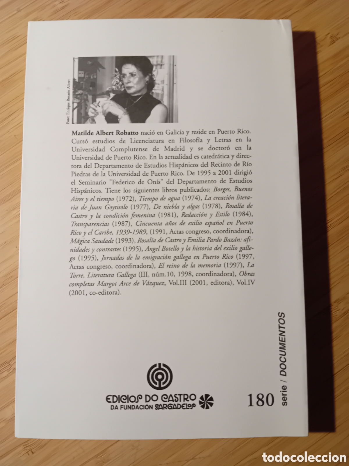 Libros de segunda mano: Federico de Onis: cartas con el exilio - Matilde Albert Robatto (Ed. do Castro 2003) - Foto 2