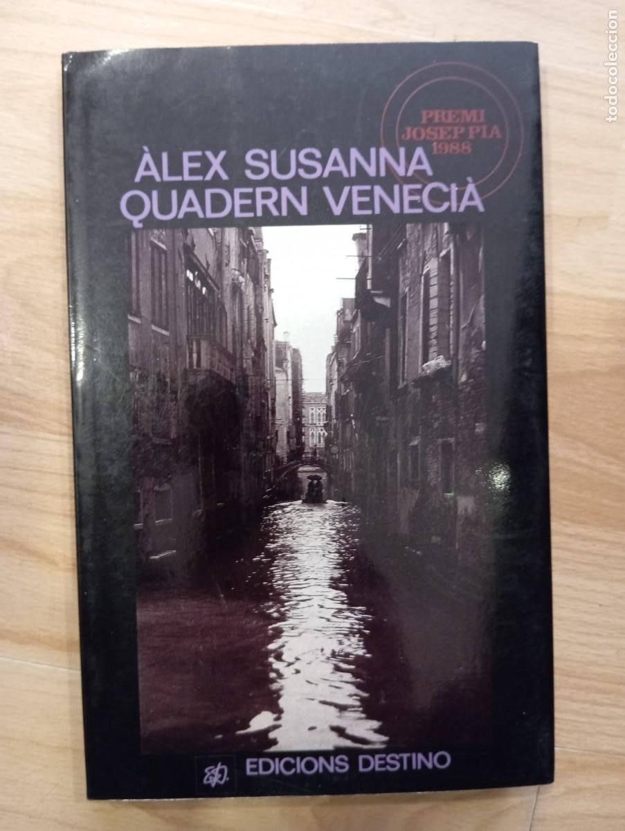 Libros de segunda mano: Quadern veneci&agrave;. &Agrave;lex Susanna - Foto 1