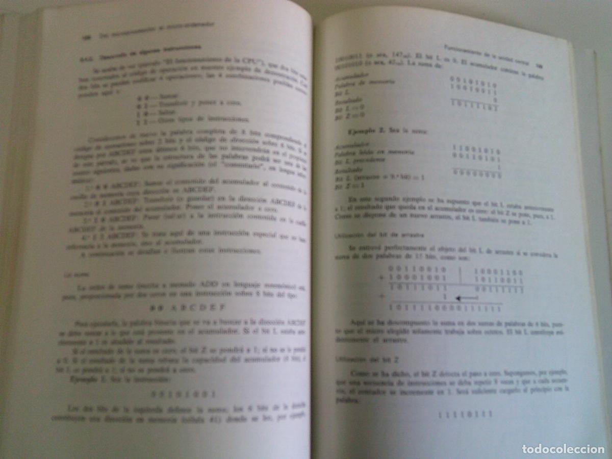 Libros de segunda mano: Del microprocesador al microordenador H. Lilen - Foto 2