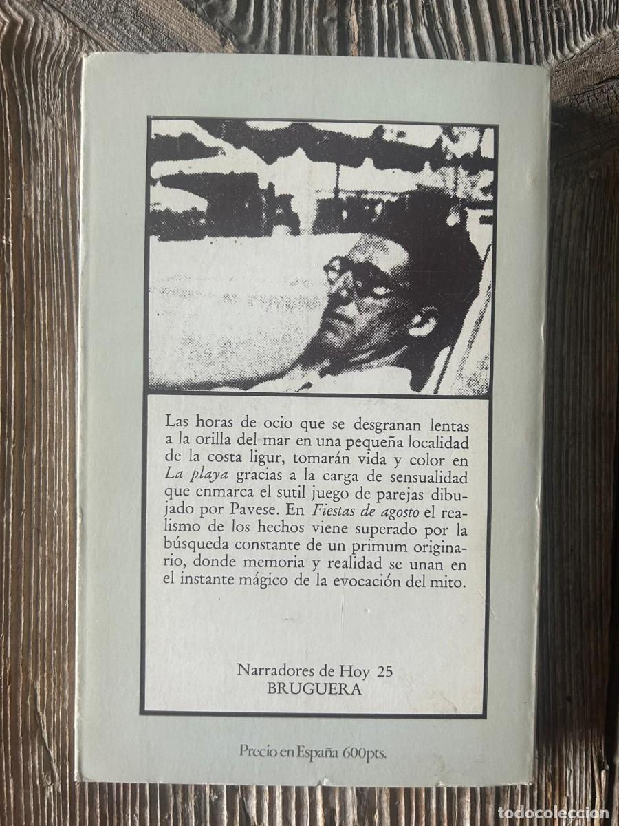 Libros de segunda mano: CESARE PAVESE. LA PLAYA FIESTAS DE AGOSTO - Foto 3
