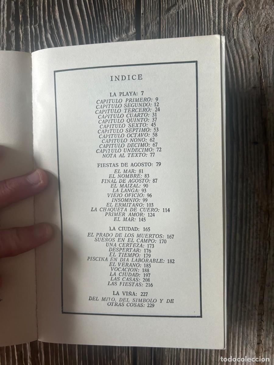 Libros de segunda mano: CESARE PAVESE. LA PLAYA FIESTAS DE AGOSTO - Foto 7