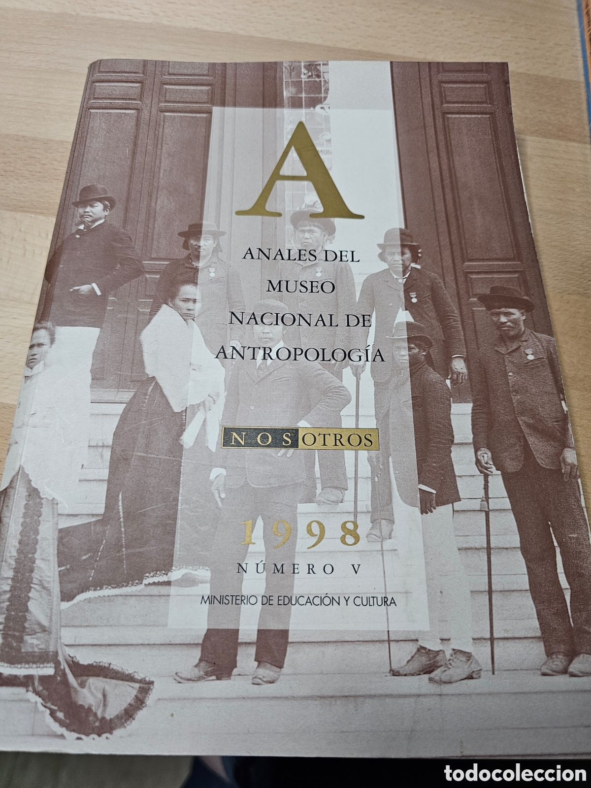 Libros de segunda mano: Anales del Museo Nacional de Antropologia, 1998