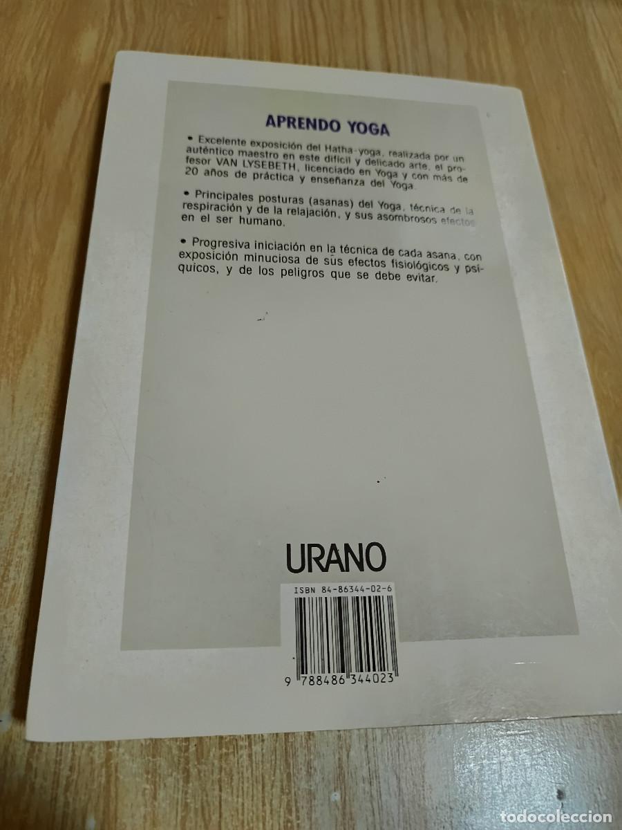 Libros de segunda mano: Aprendo yoga de Andr&eacute; Van Lysebeth - Foto 2