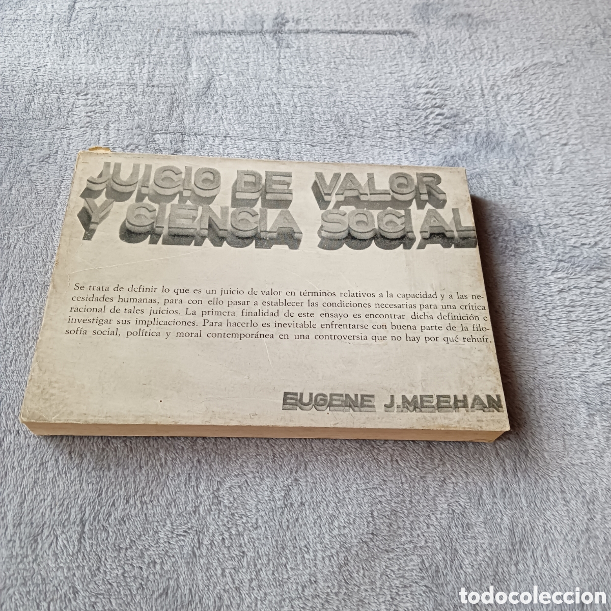 Libros de segunda mano: Juicio de valor y ciencia social - Foto 1