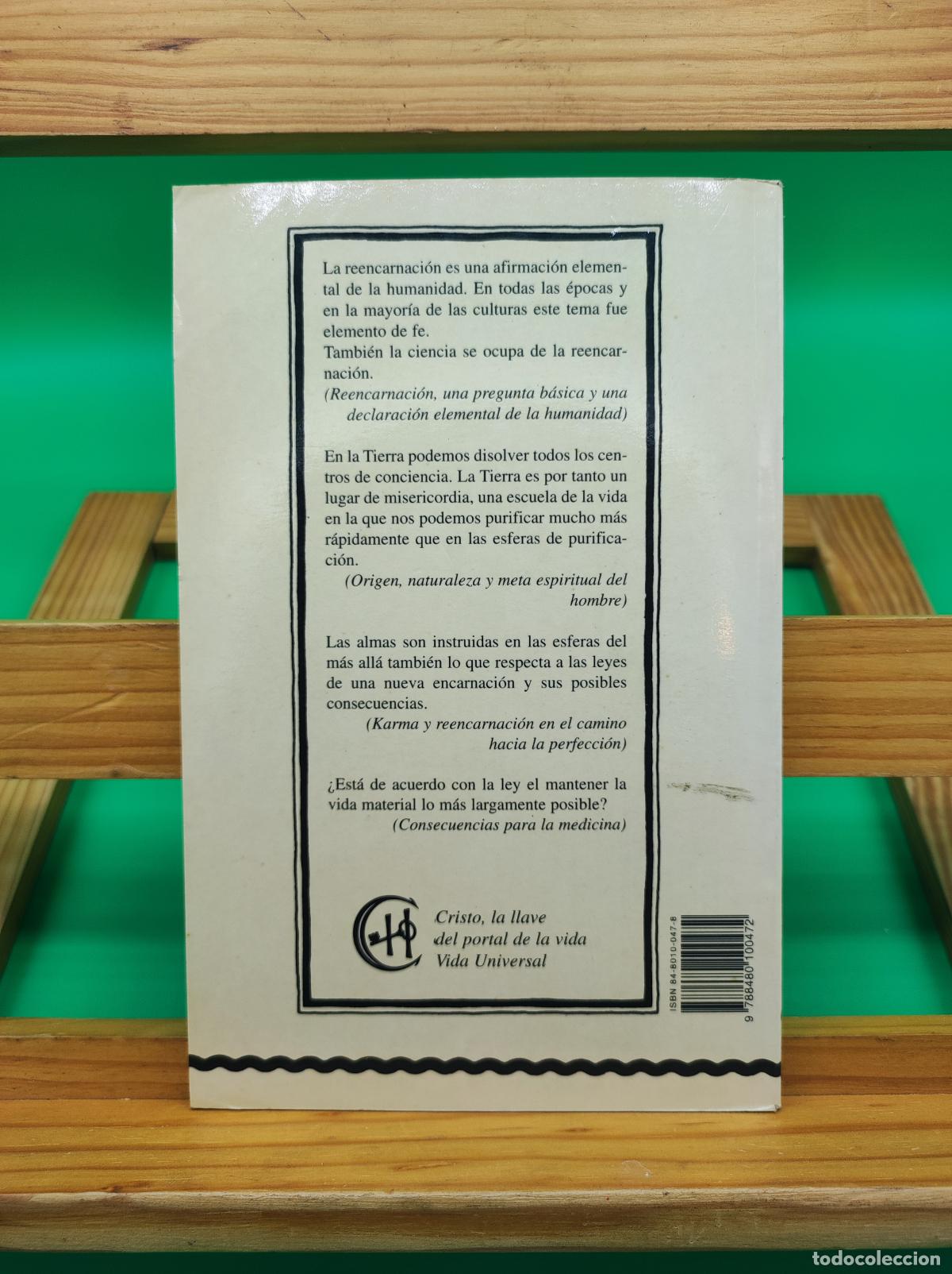 Libros de segunda mano: LA REENCARNACION VIDA UNIVERSAL. COLECCION VIDA UNIVERSAL. ENVIO 5,99 - Foto 2