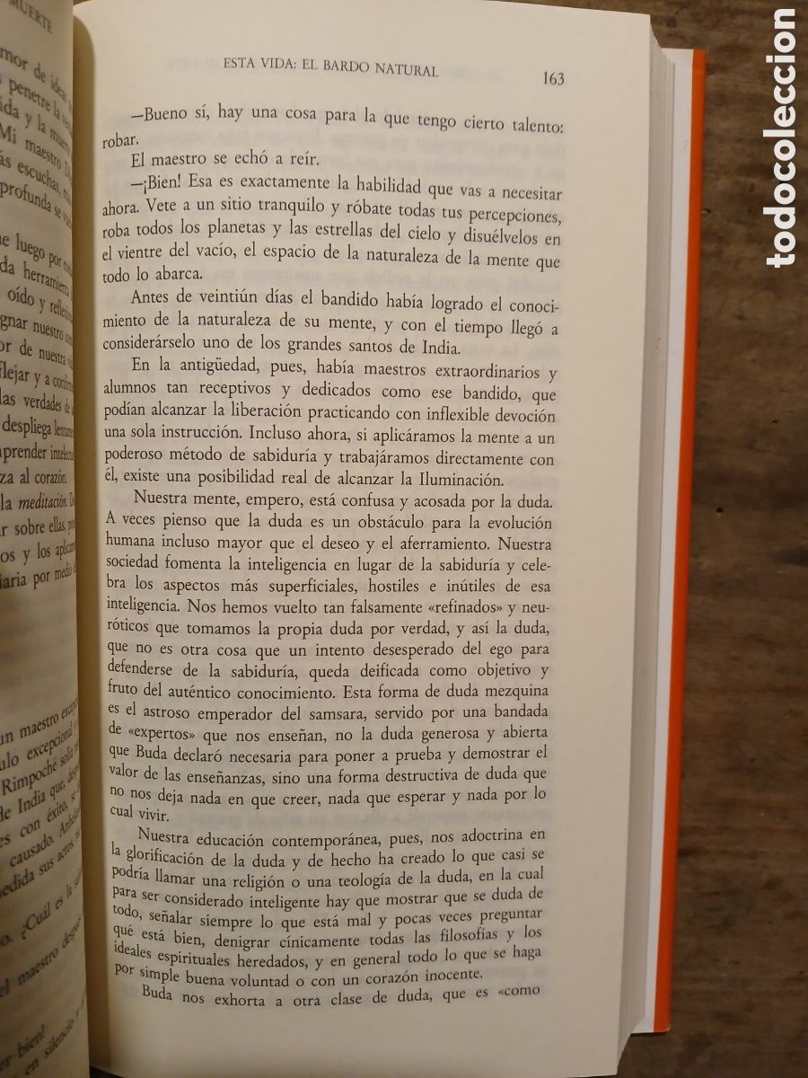 Libros de segunda mano: El libro tibetano de la vida y la muerte. Sogyal Rimpoch&eacute;. - Foto 8