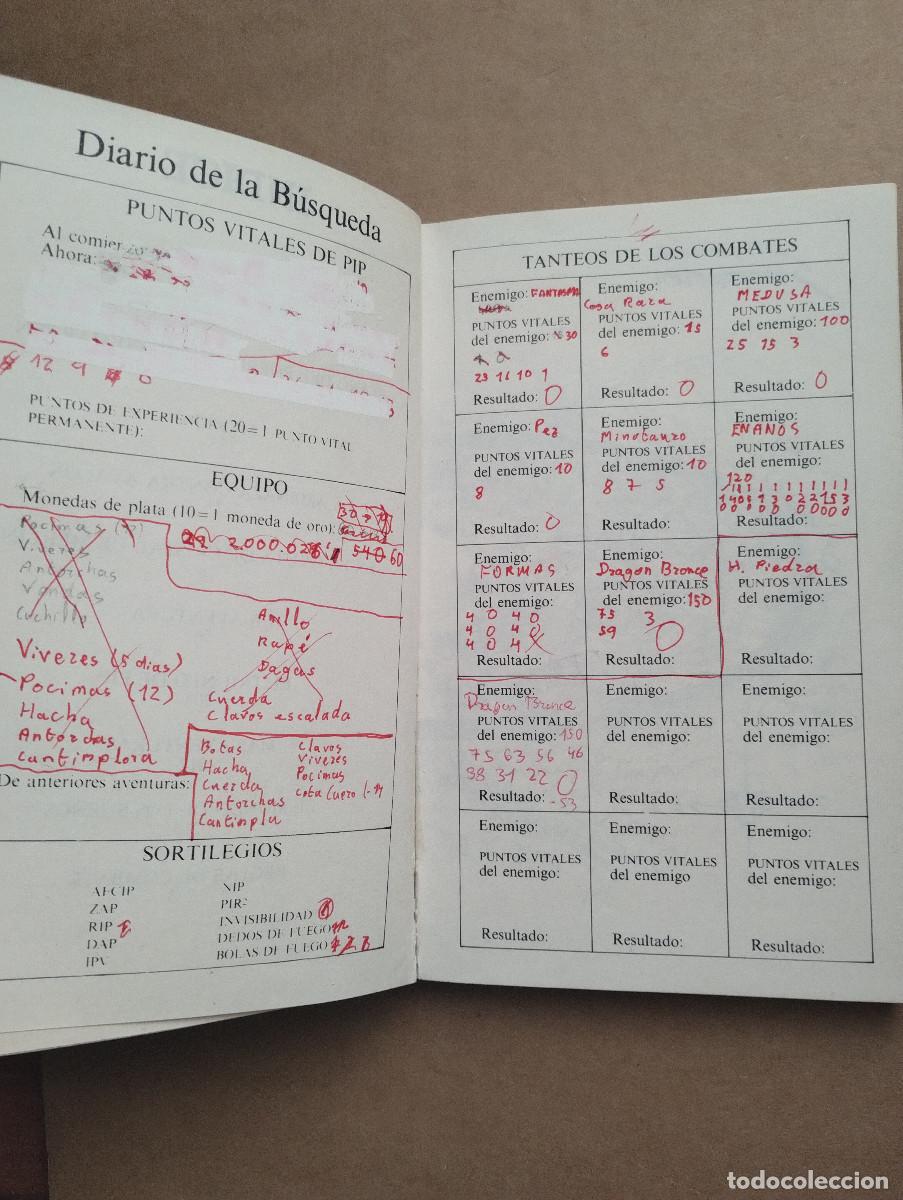 Libros de segunda mano: La caverna del dragon librojuego altea junior busqueda grial 2 - Foto 2