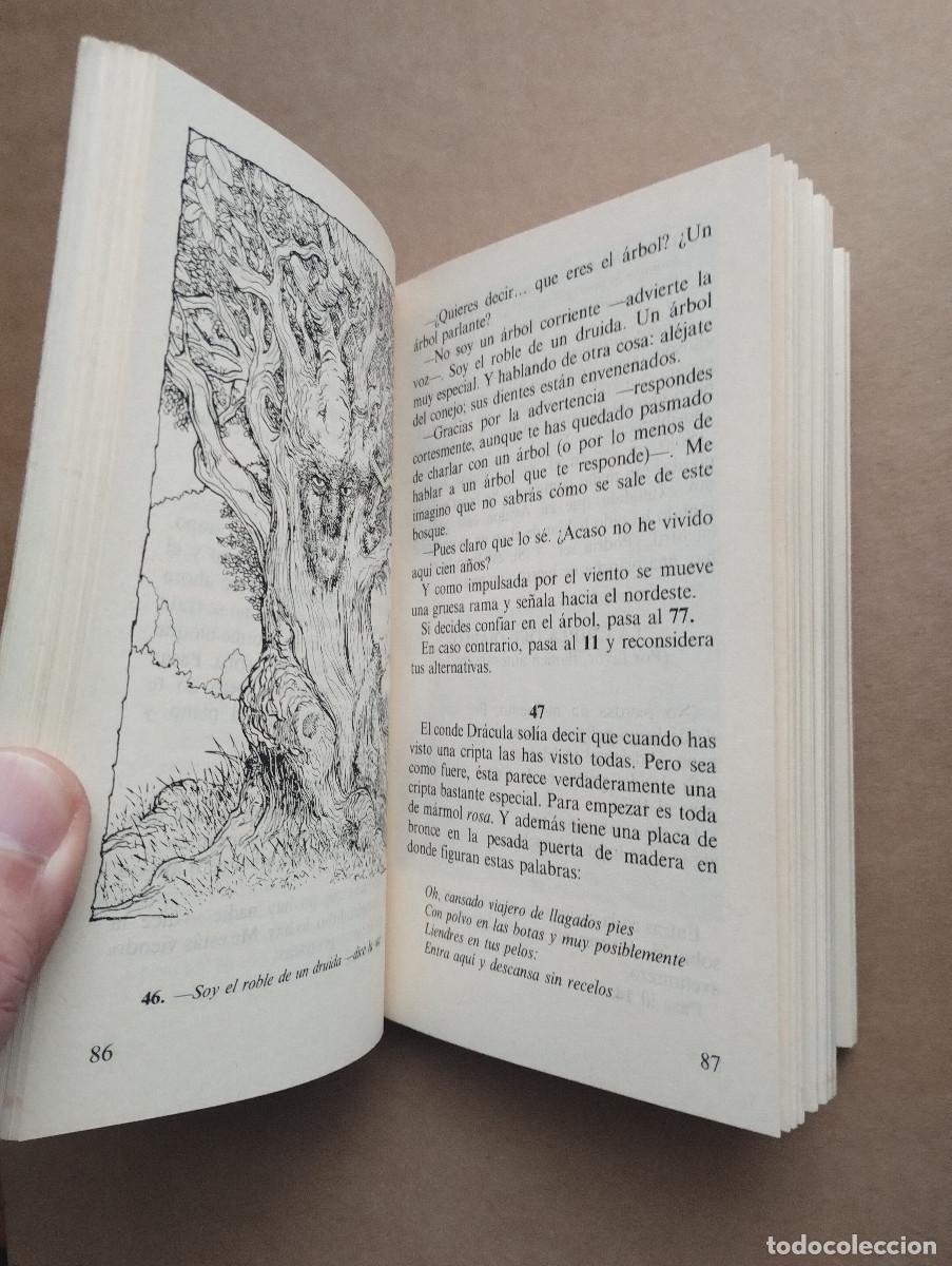 Libros de segunda mano: La caverna del dragon librojuego altea junior busqueda grial 2 - Foto 3