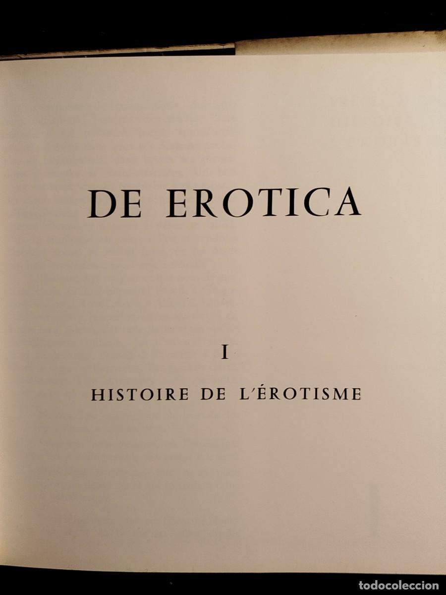 Libros de segunda mano: 1963. Histoire de lerotisme. Lo Duca. - Foto 3