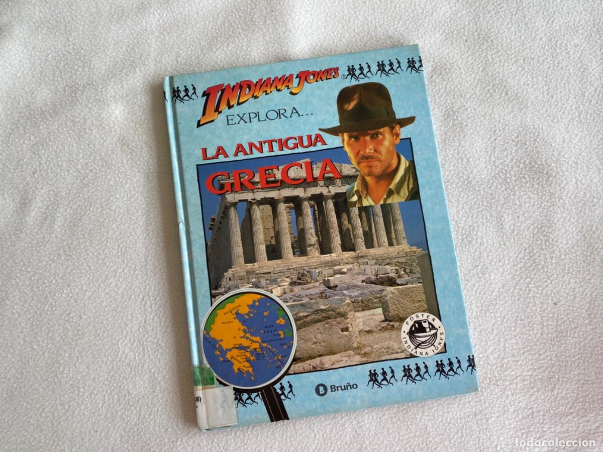 Libros de segunda mano: INDIANA JONES EXPLORA LA ANTIGUA GRECIA BRU&Ntilde;O - Foto 1