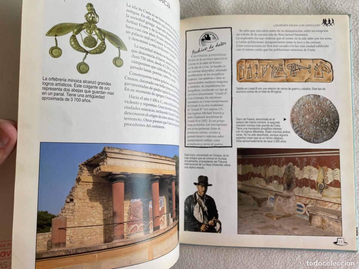 Libros de segunda mano: INDIANA JONES EXPLORA LA ANTIGUA GRECIA BRU&Ntilde;O - Foto 6