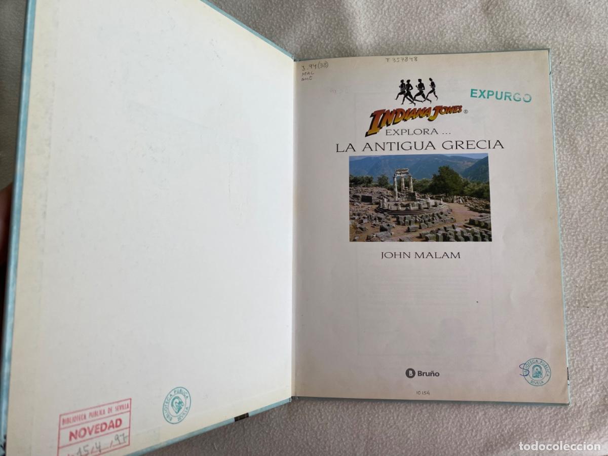 Libros de segunda mano: INDIANA JONES EXPLORA LA ANTIGUA GRECIA BRU&Ntilde;O - Foto 17