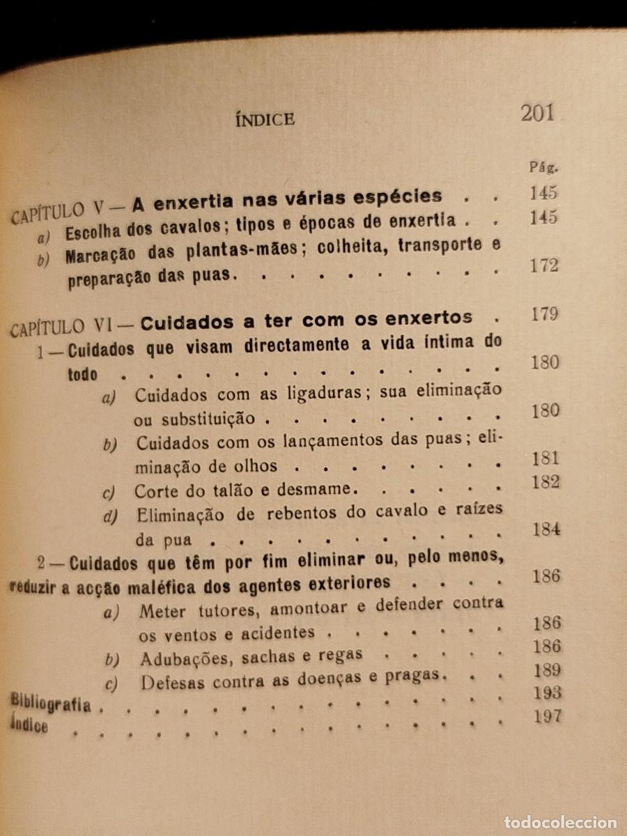 Libros de segunda mano: 1957. Manual de enxertia. Coelho Marques. - Foto 5