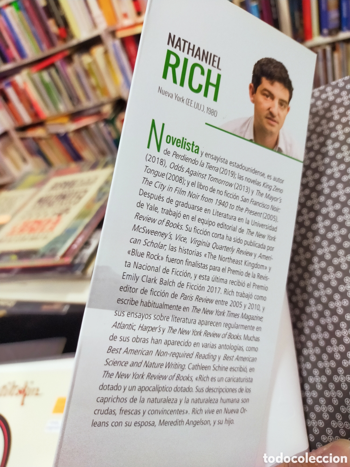 Libros de segunda mano: PERDIENDO LA TIERRA - NATHANIEL RICH - CAMBIO CLIM&Aacute;TICO - Foto 5