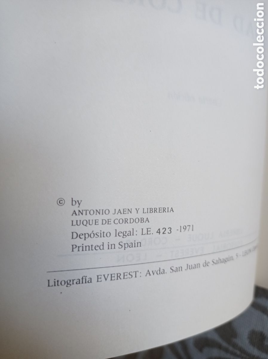 Libros de segunda mano: HISTORIA DE C&Oacute;RDOBA. ANTONIO JA&Eacute;N MORENTE. - Foto 3