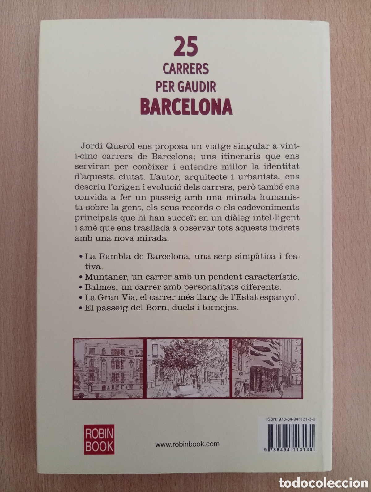 Libros de segunda mano: 25 CARRERS PER GAUDIR BARCELONA. Jordi Querol - Foto 2