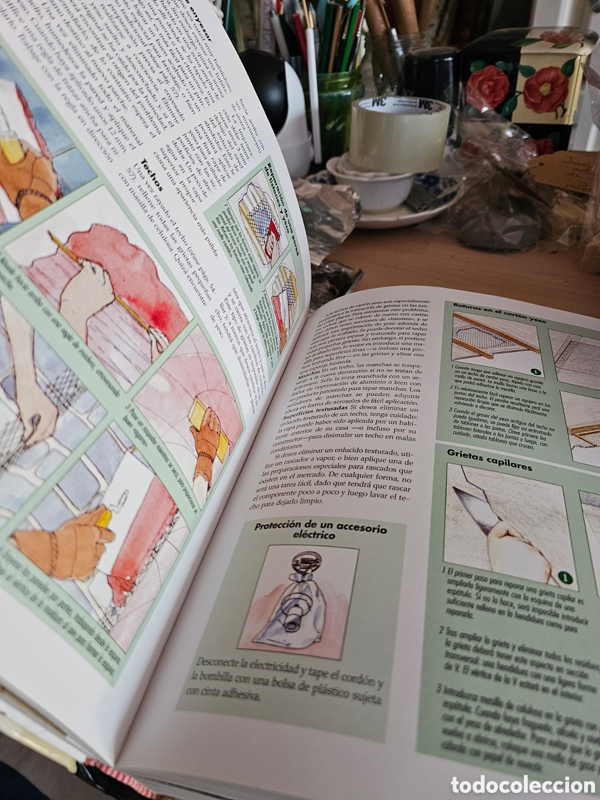 Libros de segunda mano: Atlas ilustrado de bricolaje y decoracion - Foto 2