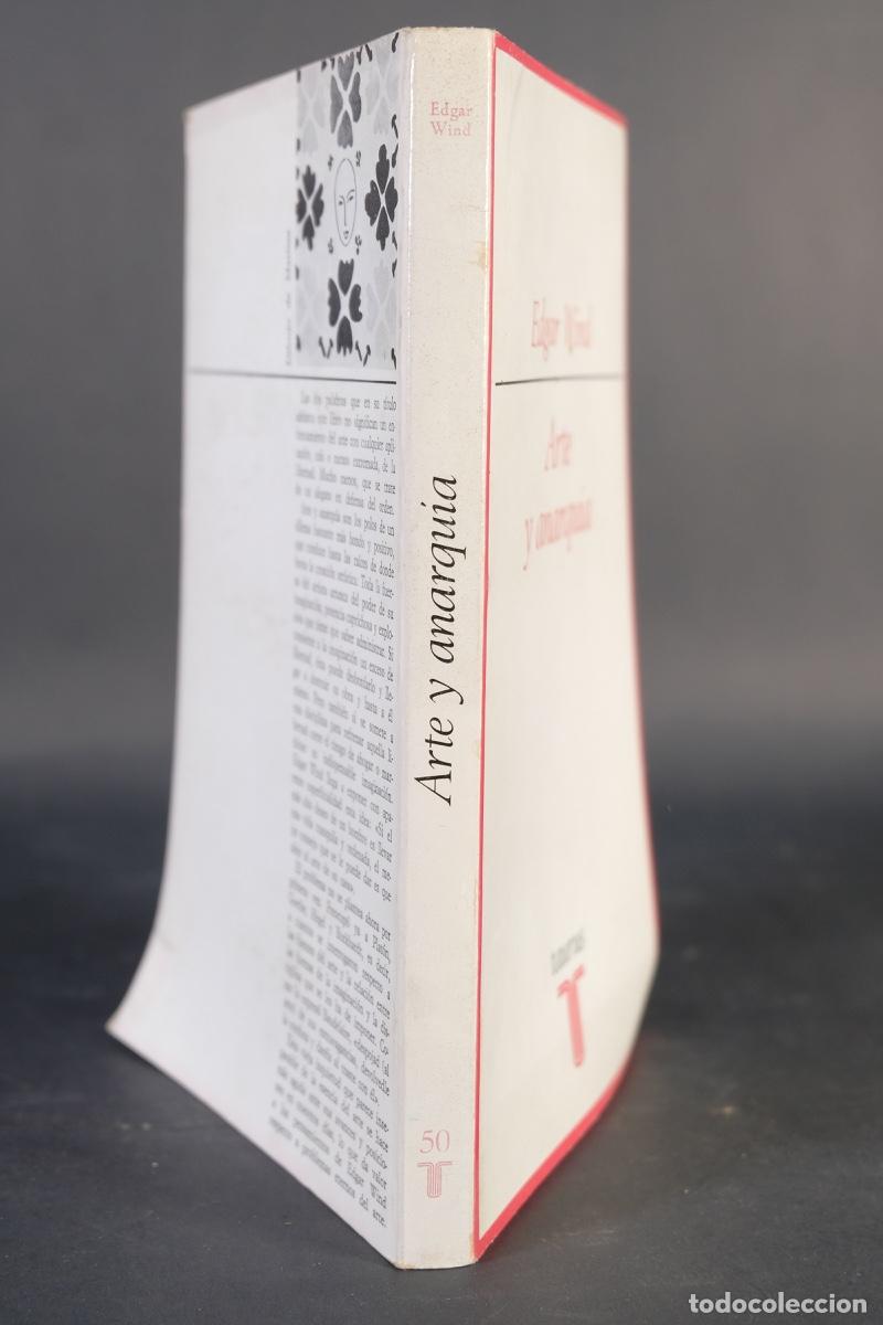 Libros de segunda mano: Arte y anarquia - Edgar Wind - Editorial Taurus, 1967 - Foto 3
